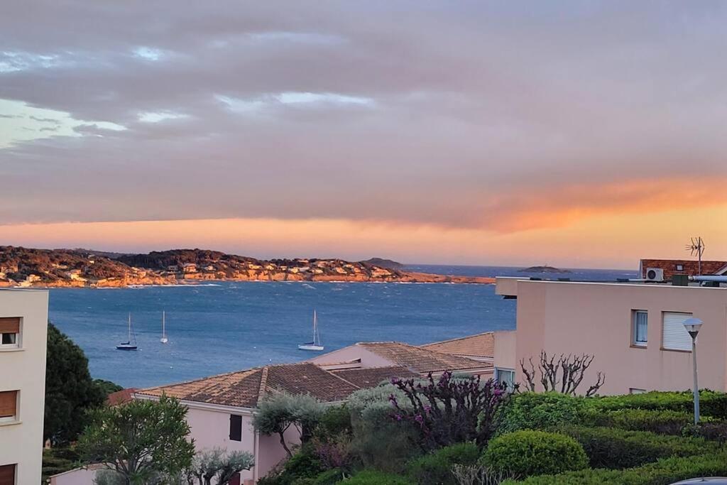 T2 Vue Mer Dans Residence Calme / T2 Sea View In A Quiet Residence Bandol Ngoại thất bức ảnh